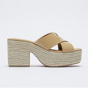 Zara Platform Slip On